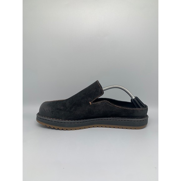 Born Jude BM0009409 Black Suede Leather Slip-On Mules Men's Sz 11 NEW - Picture 6 of 10